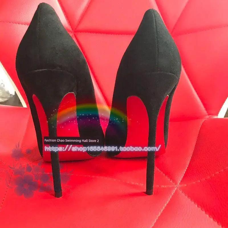 Real Shot Flats Elegant High Heels With Chic Design