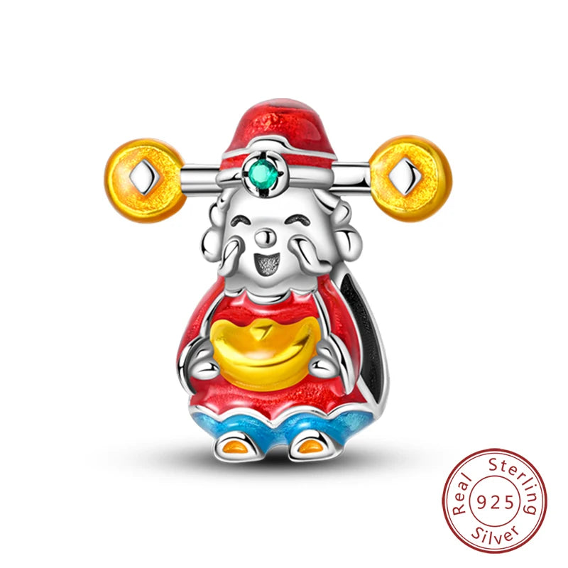 Sterling Silver Year Series Lucky