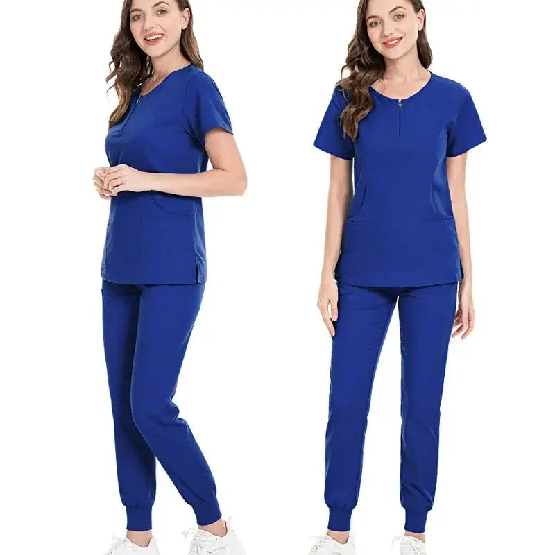 Women's Surgical Scrub Set Medical Nurse Workwear Scrubs