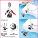 Sterling Silver Heels Lipstick Camera