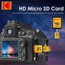 KODAK 256GB High-Speed Class 10 Memory Card for 4K Recording