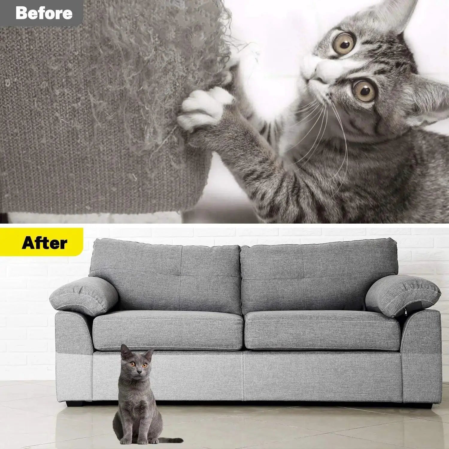 Cat Scratch Sofa Protector Durable Furniture Guard For Pets
