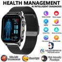 Health Smart Watch - Ecg Bp Monitor Bluetooth