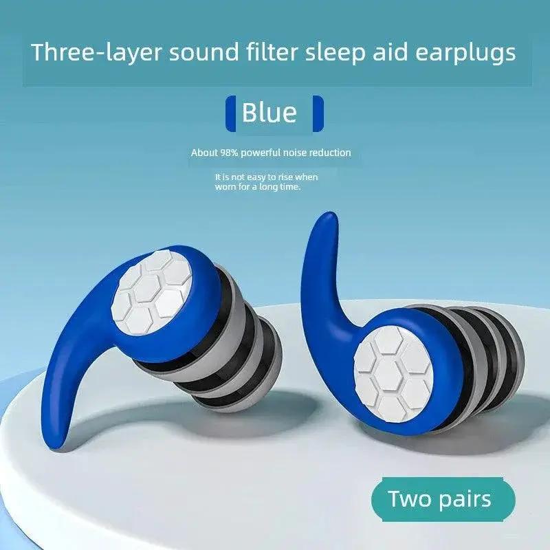 German Silicone Noise Reduction Earplugs For Quiet Comfort