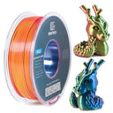 Tricolor Silk PLA Filament for Display Models