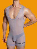 Men's Breathable Ice Vest Bodysuit Stylish Compression Shapewear