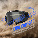 Dirt Bike Goggles Motorcycle Atv Ski