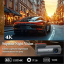 4K Dash Cam for Safer Everyday Driving