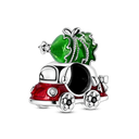 Merry Christmas Charm Bead Sterling