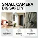 Mini WiFi Security Camera, Ultra HD tiny surveillance E17 4K