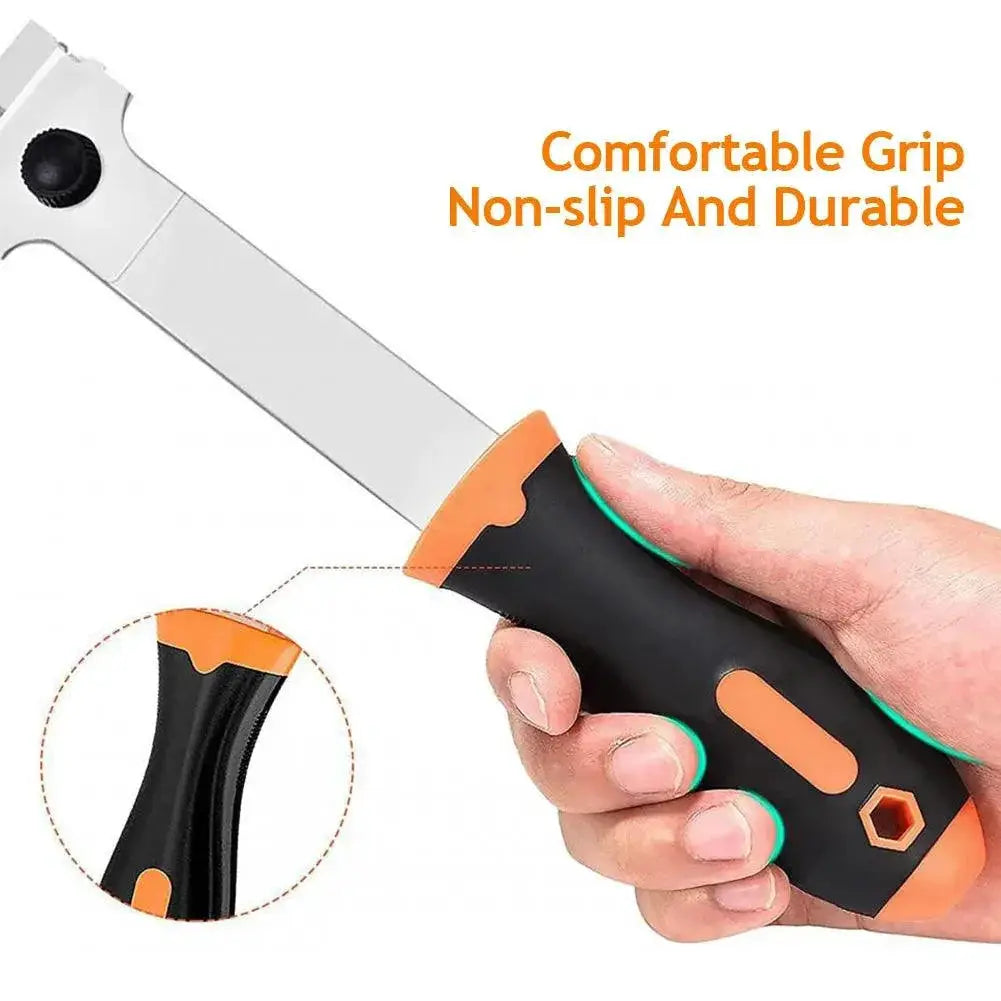Versatile Scraper Blade Tool Ice Remover With Grip 45cm