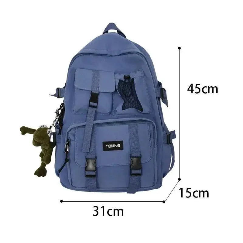 Women School Backpack Nylon Bagpack Rucksack Everyday