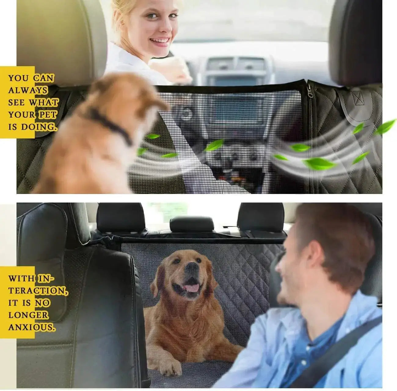 Waterproof Dog Car Seat Cover Mattresses For Travel Pets