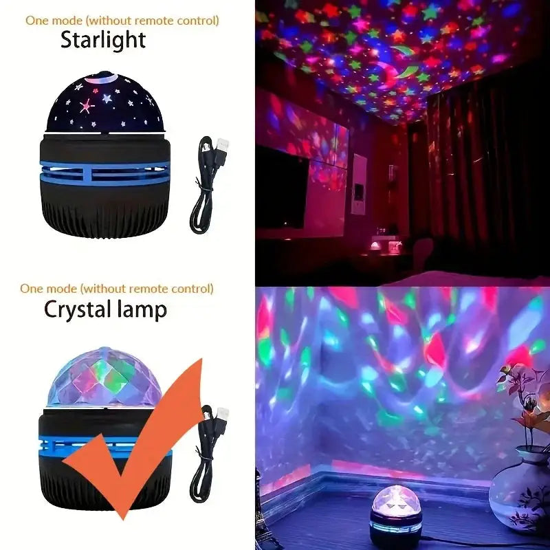 Starry Sky Night Light - Color Relaxing Glow — product view 10