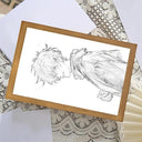 Photo Frame: Satoru Gojo Jujutsu Kaisen LED Light