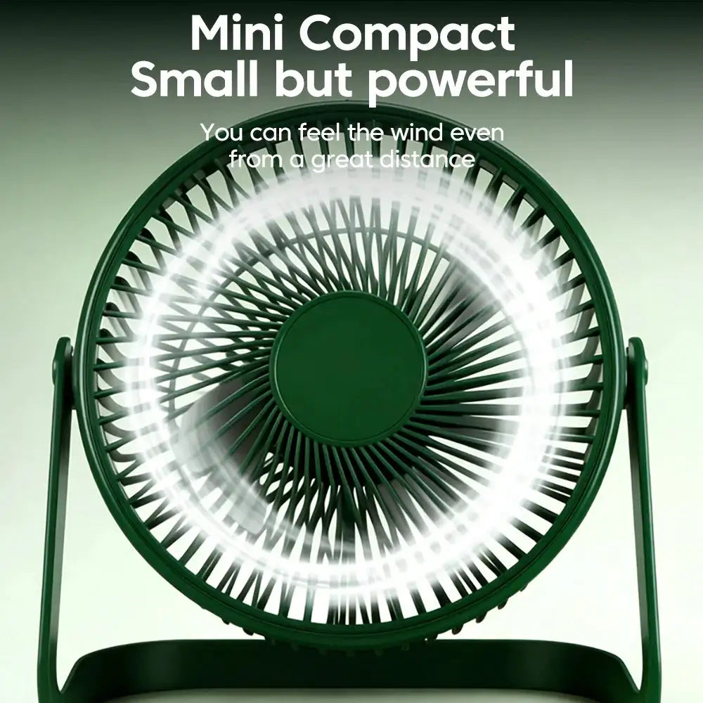 MINI Desktop USB Fan Plug-in Desktop Small Fan for Heat Dissipation Compact Handheld Mini Dormitory Tabletop Desktop Portable