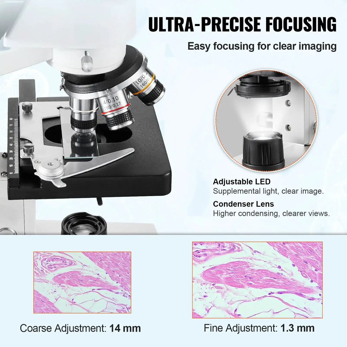 LED Illuminated Compound Microscope — product image 3