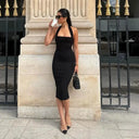 Flattering Halter Maxi Dress for Prom