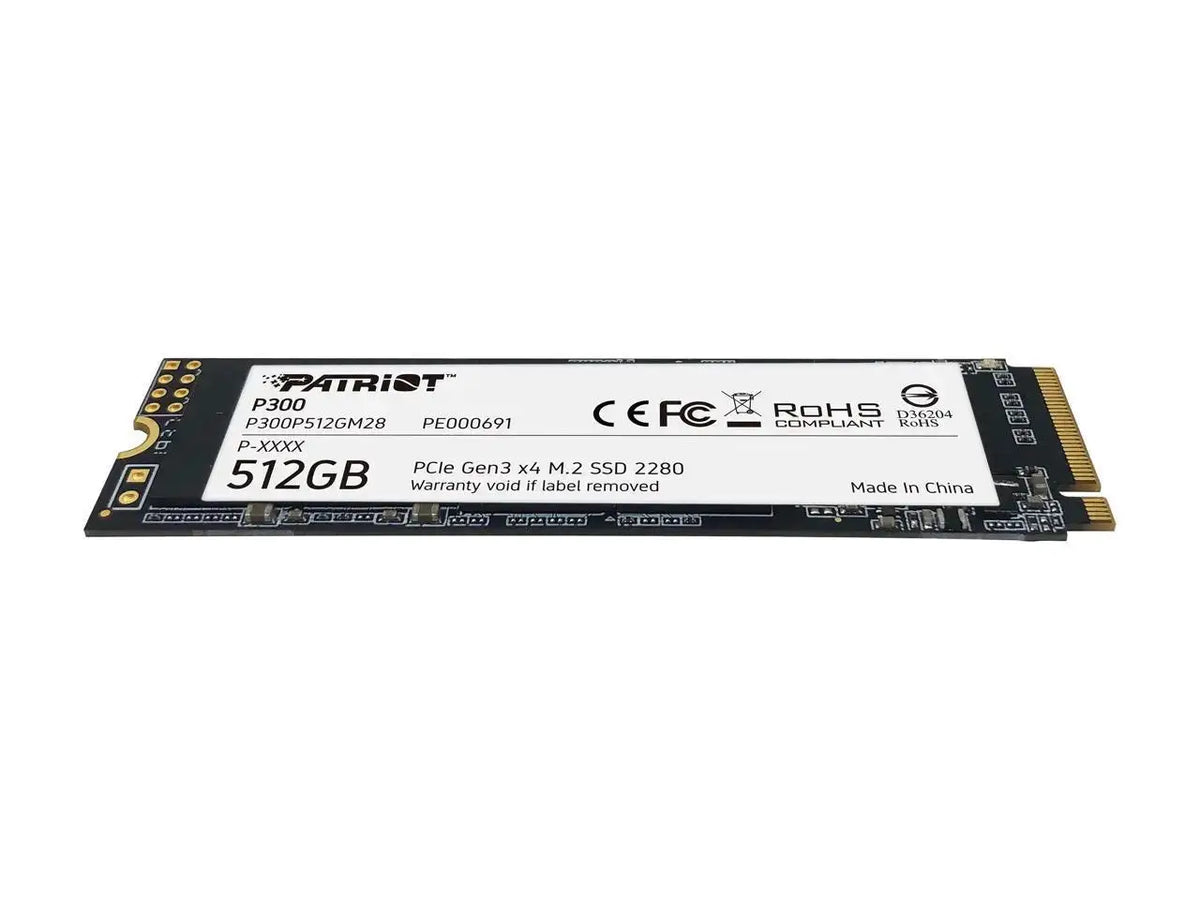Patriot P300 512GB M.2 NVMe SSD