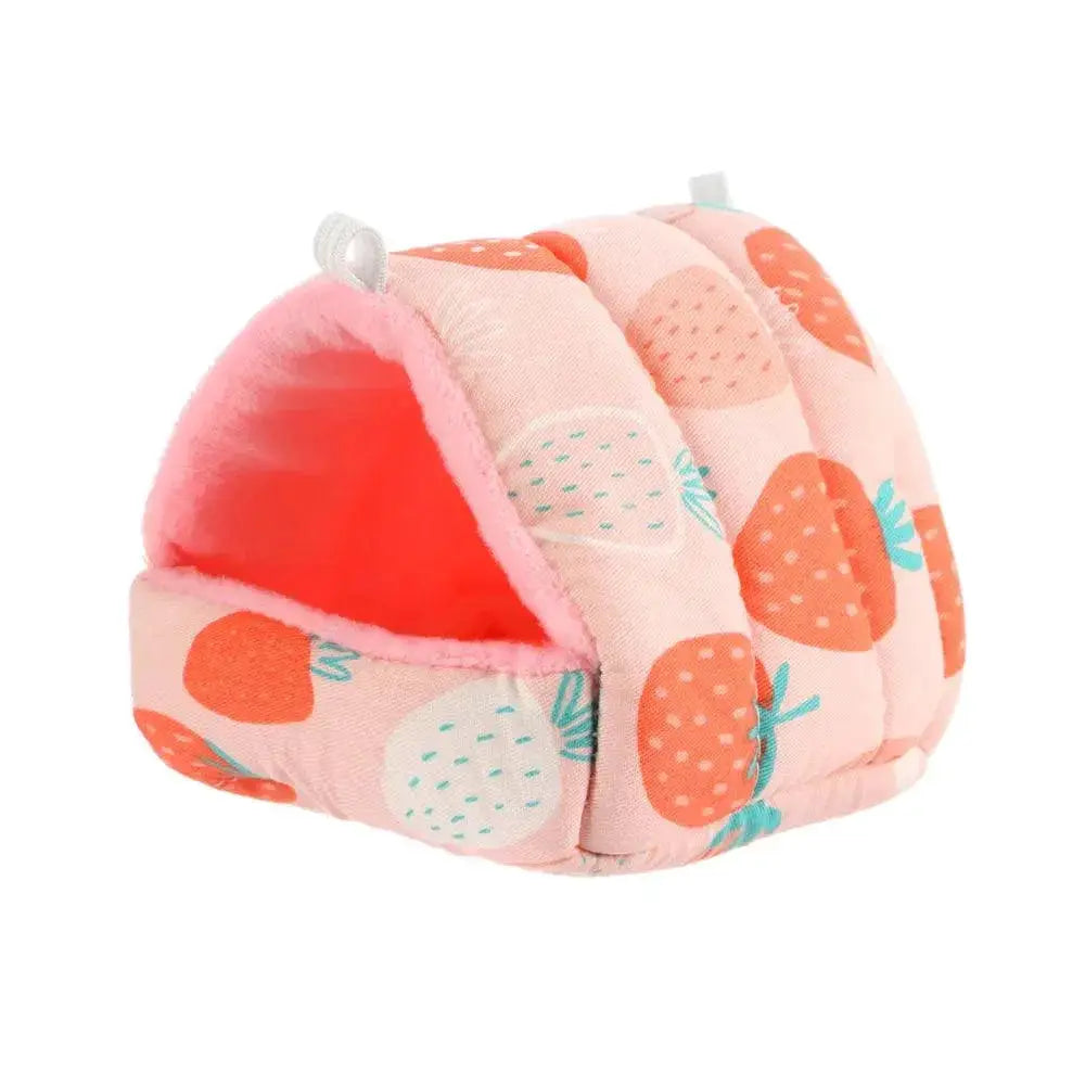 Cozy Mini Pet Nest Winter Warm Guinea Pig House And Bed