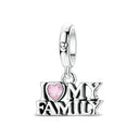 Sterling Silver Charm Family Tree