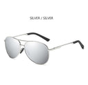 Unisex Vintage Polarized Pilot Sunglasses with UV400 Protection