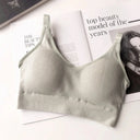 Sexy Underwear Women Gather No Steel Ring Lingerie Bra Tube Top