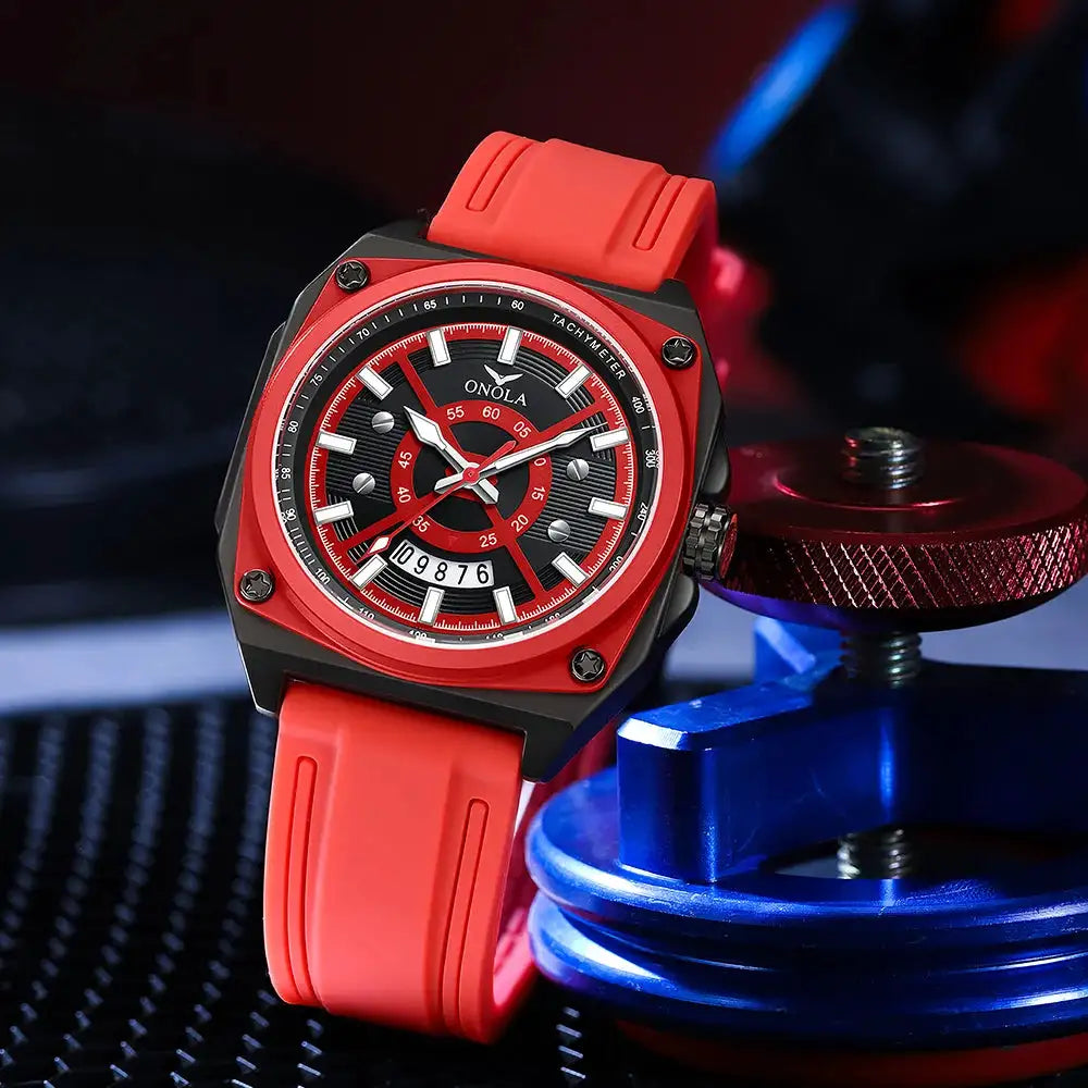 Onola Square Stainless Steel Watch — product image 5