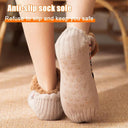 Cozy Winter Fleece Socks for Men Non-Slip Warmth Comfort