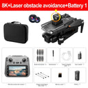 Lenovo GPS Drone RC Quadcopter With 8K Aerial Photography And Three Axis Gimbal
