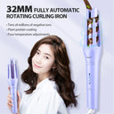 CkeyiN Automatic Hair Curler 32MM Auto Rotating Wand