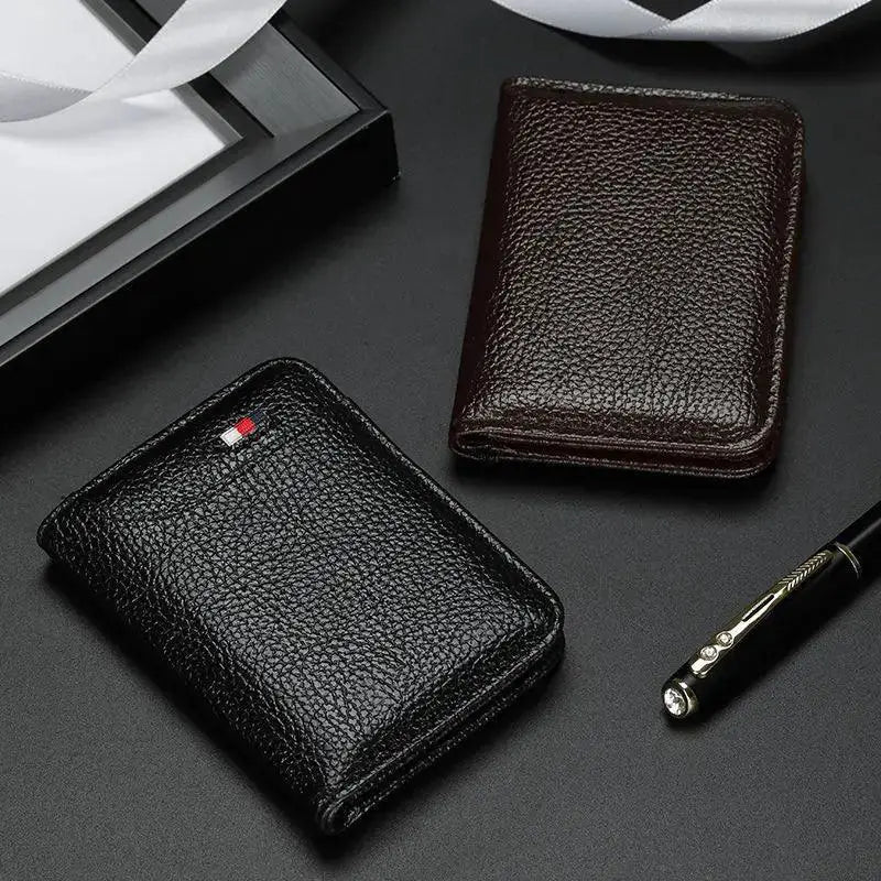 Men's Card Holder Slim Mini Wallet PVC Unisex Card Storage