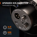 K688W Dynamic USB XLR Microphone for Streaming