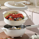 4.5L Smart Electric Wok Multi-Function Pot 220V Large Capacity