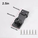 Heavy Duty Locking Hasp - Durable Zinc Security
