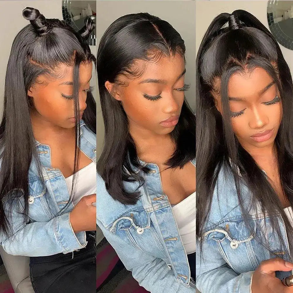 Brazilian Straight Human Hair Bundles Premium Remy Weave