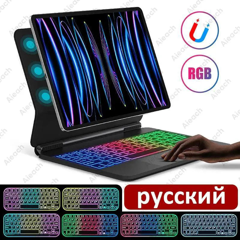 Backlit Keyboard Case for iPad Air Pro — product view 8