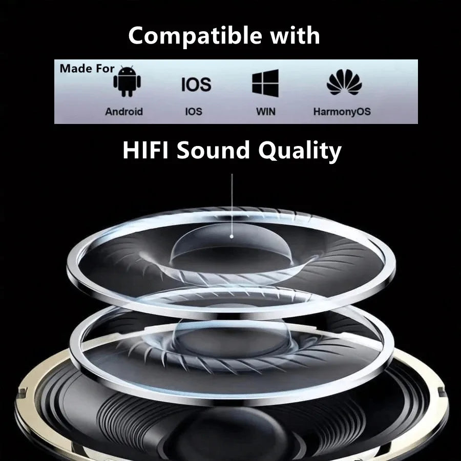 TWS Wireless Bluetooth Headset Display