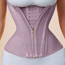Fajas Colombians Girdles with Row Buckle and Zipper Waist Shaper
