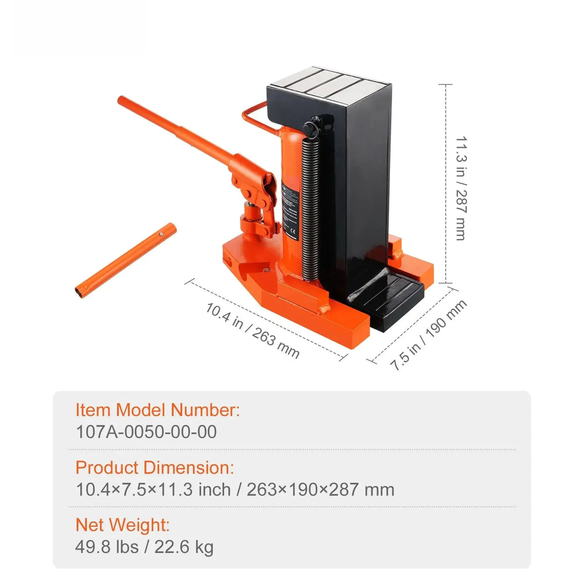 Succebuy Hydraulic Toe Jack Ton — product image 9
