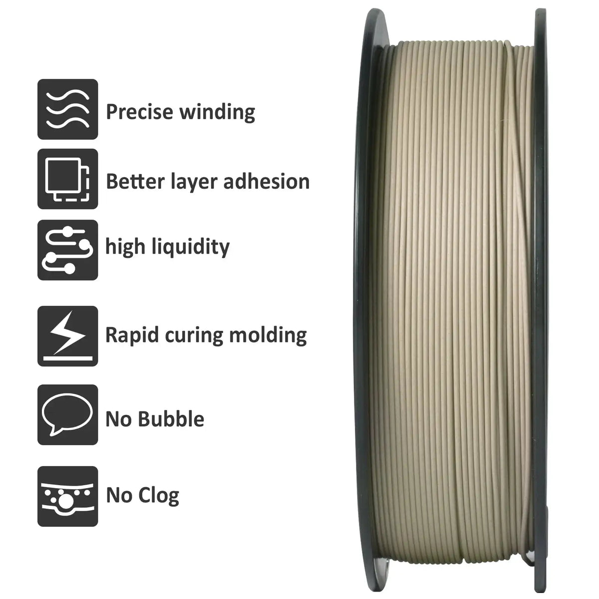 Wood PLA Filament for Decorative Prints — product view 5