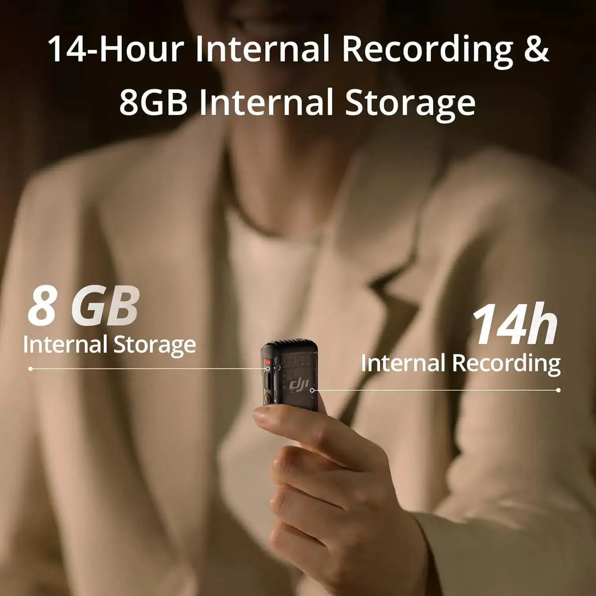 DJI Mic Transmitter - Clear Vocal Tone — product view 5