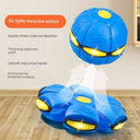 Tiktok Elastic Stepping Ball Magic Flying Saucer Jump Toys