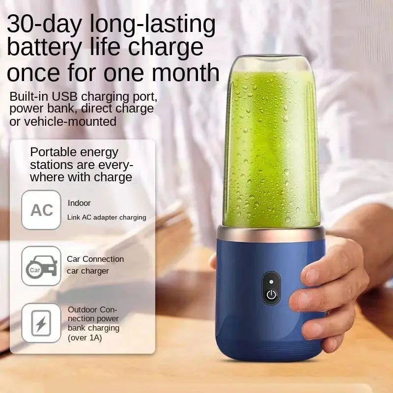 Portable Personal Size Electric Mini Fruit Juice Blender