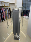Women Strapless Backless Maxi Dress Sleepwear Loungewear Casual Loose Fit Summer