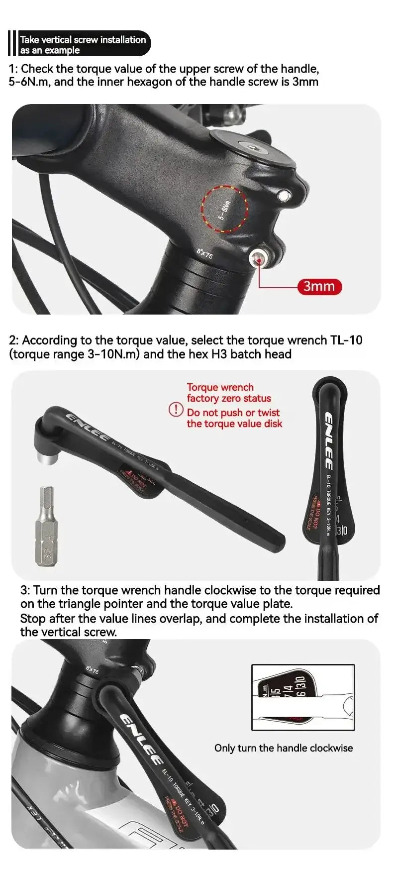 Precise Bike Torque Wrench for On The Go — product view 15
