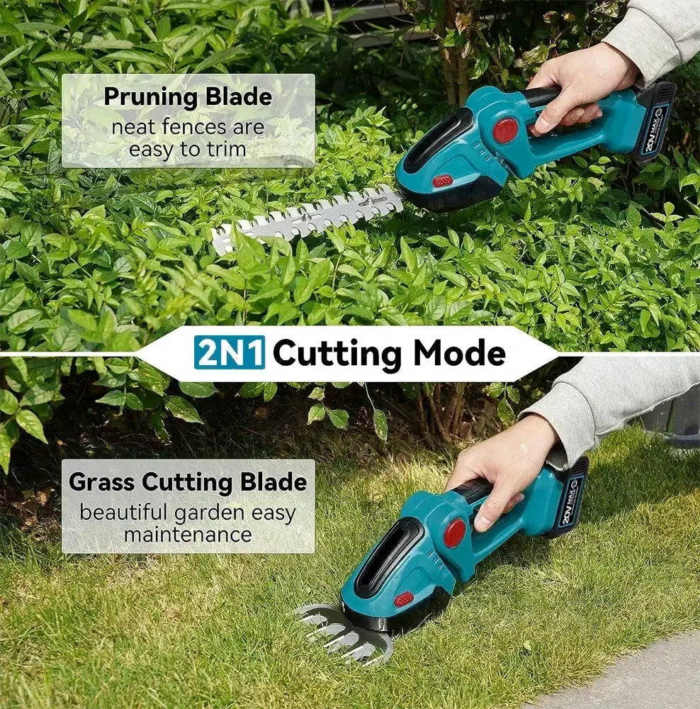 Makita 18V Cordless 2In1 Hedge Trimmer Pruning Shear