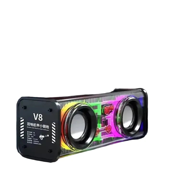 Transparent Speaker Bluetooth RGB — product view 1