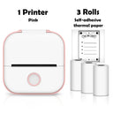 Phomemo T02 Mini Portable Bluetooth Thermal Printer for Labels and Stickers HD