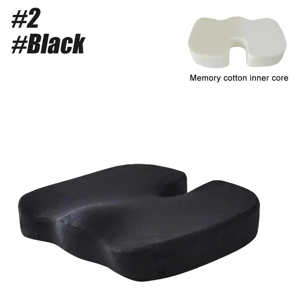 Ergonomic U Shaped Memory Foam Seat Cushion For Comfort